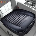 thumbnail image 1 of Spencer Car Seat Cushion Covers 1PC Breathable Car Interior Front Seat Cover Cushion Pad Mat for Auto Supplies Office Chair with PU Leather, 1 of 9