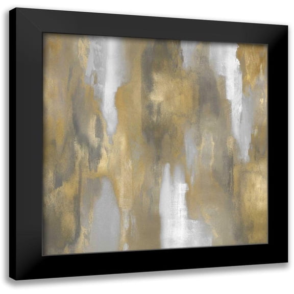 Spencer, Carey 12x12 Black Modern Framed Museum Art Print Titled - Apex Gold I