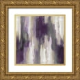 thumbnail image 1 of Spencer, Carey 12x12 Gold Ornate Wood Framed with Double Matting Museum Art Print Titled - Apex Amethyst II, 1 of 4