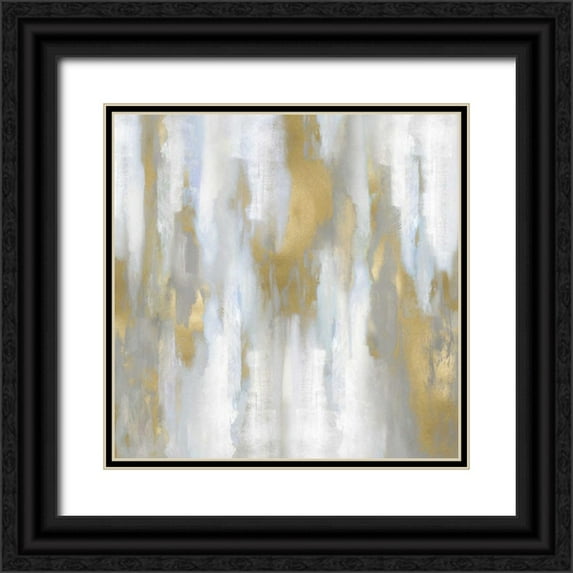 Spencer, Carey 15x15 Black Ornate Wood Framed with Double Matting Museum Art Print Titled - Apex Gold III