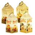 thumbnail image 1 of Spencer Christmas Lantern Lights Hanging Xmas Ornaments LED Lamp Santa Snowman Decoration Night Light Outdoor Indoor Table Party Home Decor, 1 of 10