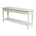 thumbnail image 1 of International Concepts Spencer Console - Server Table - Extended Length, 1 of 11