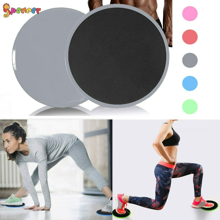 Core Sliders 2pcs - Dual Sided Fitness Gliding Disc - Exercise