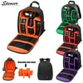 thumbnail image 1 of Spencer DSLR Camera Backpacks Waterproof Camera Bags for SLR/DSLR Camera, Lens and Accessories, Green, 1 of 9