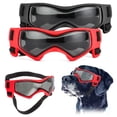 thumbnail image 1 of Spencer Dog Goggles UV Protection Glasses for Small to Medium Breed Dog, Pet Dog Sunglasses Windproof Dustproof Snowproof Upgraded Puppy Glasses Adjustable Eyewear, 1 of 9