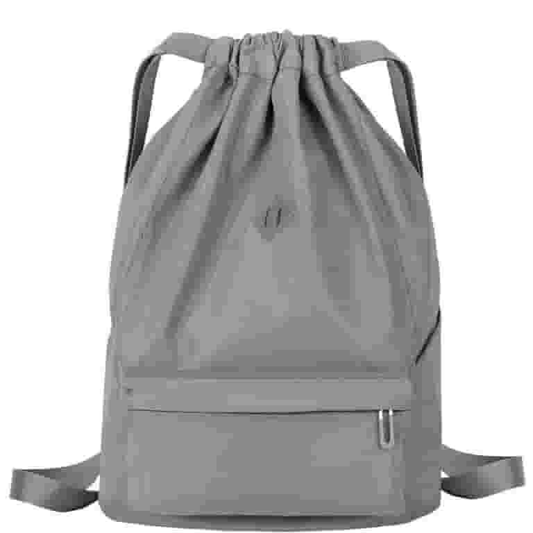 人気【 s/e/o 】DRAWSTRING NYLON BACKPACK Spencer Drawstring Backpack Sports Gym Bag Waterproof Nylon