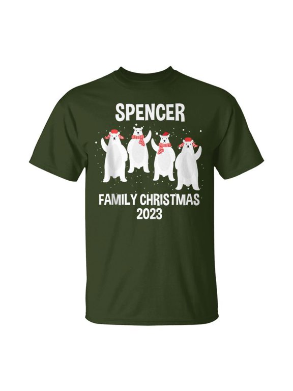 Spencer Family Name Spencer Family Christmas TShirt