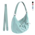 thumbnail image 1 of Spencer Hobo Bag for Women Crossbody Purse and Handbags Ladies Chic Shoulder Bags Crescent Clutch Nylon Satchels, Cyan, 1 of 11