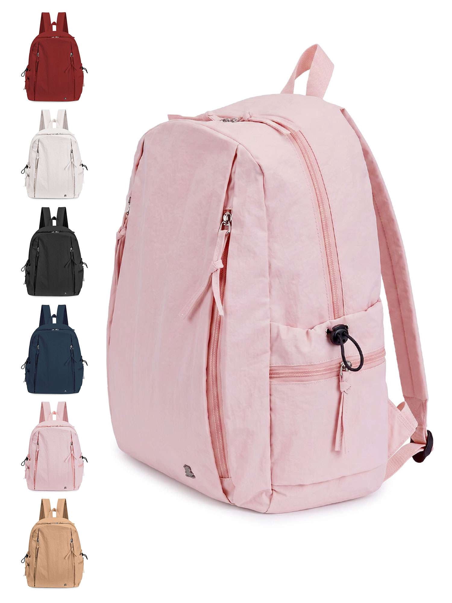14 inch laptop backpack ladies Pink and Tote Bag for Women Laptop The slim and aesthetic cutting makes it stylish Spencer Laptop Backpack Nylon Backpack