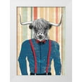 thumbnail image 1 of Spencer, Matt 11x14 White Modern Wood Framed Museum Art Print Titled - Rough Guy, 1 of 4