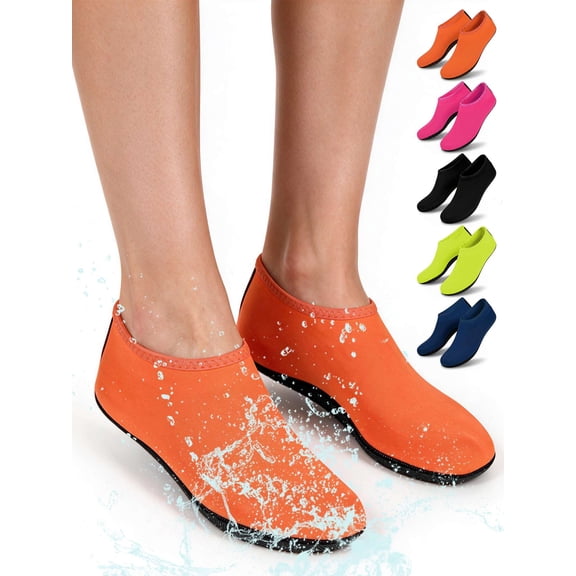 Spencer Men Women Barefoot Water Skin Shoes Aqua Socks for Beach Swim Surf Yoga Exercise