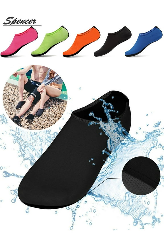 Men Women Barefoot Water Skin Shoes Aqua Socks for Beach Swim Surf Yoga Exercise