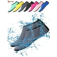 thumbnail image 1 of Spencer Men Women Barefoot Water Skin Shoes Quick-Dry Aqua Strip Bench Socks Slip-on for Swim Surf Yoga Outdoor Exercise "M,Gray", 1 of 8