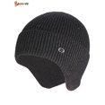 thumbnail image 1 of Spencer Men Women Winter Knit Earflap Hat Warm Skull Cap Cuffed Beanie Hat for Outdoor Ski Hiking "Gray", 1 of 3