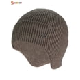 thumbnail image 1 of Spencer Men Women Winter Knit Earflap Hat Warm Skull Cap Cuffed Beanie Hat for Outdoor Ski Hiking "Khaki", 1 of 6