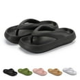 thumbnail image 1 of Spencer Non-Slip Clouds Slippers for Women Men Comfy Bathroom Slippers Cushion Thick Sole Slide Sandals Quick Drying Flip Flops, 1 of 7