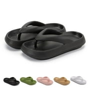 Spencer Non-Slip Clouds Slippers for Women Men Comfy Bathroom Slippers Cushion Thick Sole Slide Sandals Quick Drying Flip Flops