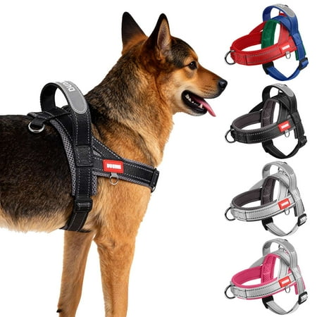 Spencer Pet No Pull Dog Harness with Mesh Padded & Front Clip, Adjustable Reflective Escape Proof Dog Harness, Quick Fit Dog Vest Harness for Easy Walk and Training