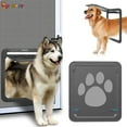 thumbnail image 1 of Spencer Pet Screen Door Sliding Dogs Door Window Screen Magnetic Flap Automatic Lockable Door Gate for Medium Large Dogs & Cats ( Inner Size: 12"x14"x0.5" ), 1 of 8