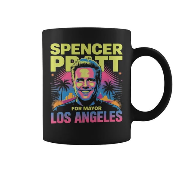 Spencer Pratt For La Mayor California Humor Coffee Mugs