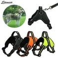 thumbnail image 1 of Spencer No Pull Dog Harness Outdoor Adjustable Pet Vest Reflective Oxford Harness Chest Strap for Dogs with Control Handle for Medium Large Dogs Walking Training "Green,XL", 1 of 8
