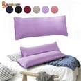 thumbnail image 1 of Spencer Purple Microfiber Pillowcases, Standard, 1 of 7