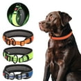thumbnail image 1 of Spencer Reflective Dog Collar Soft Padded Dog Collars Breathable Adjustable Mesh Pet Collars for Small Medium Dogs (S, Orange), 1 of 11