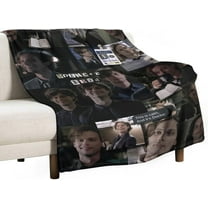 Spencer Reid 30x40"" Thow Blanket Super Soft Micro Wool Blanket Sofa Comfortable Warm Flannel Blanket Bed Living Room Merchandise Gift Party Decor, Style