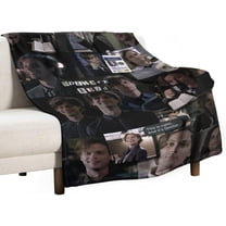 Spencer Reid 50""x60"" Thow Blanket Super Soft Micro Wool Blanket Sofa Comfortable Warm Flannel Blanket Bed Living Room Merchandise Gift Party Decor