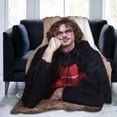 thumbnail image 1 of Spencer Reid Fleece Blanket for Couch - Throw Blanket Lightweight Spencer Reid Merch Super Soft Cozy Luxury Bed Blanket Microfiber and Throws for Sofa, 1 of 1