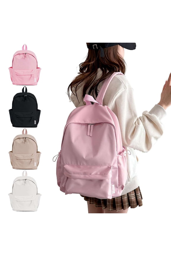 School Backpack Womens, Causal Travel School Bags 11 Inch Laptop Backpack Lightweight Rucksack Bookbag College Men Work Daypack, Khaki