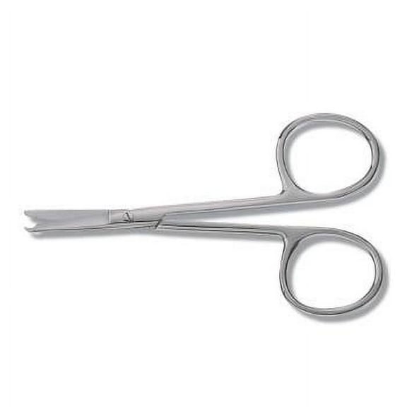 Spencer Stitch Scissors, Straight, Delicate Pattern, 3 1/2" (8.9 Cm), German, Von Klaus