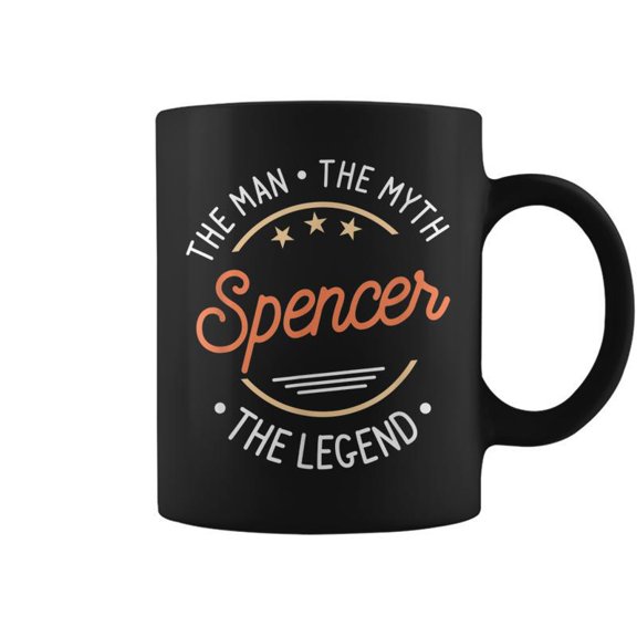 Spencer The Man The Myth The Legend Gift For Mens Coffee Mugs