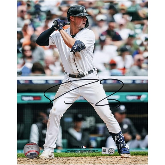Spencer Torkelson Detroit Tigers Autographed 8" x 10" Batting Stance Photograph - Fanatics Authentic Certified