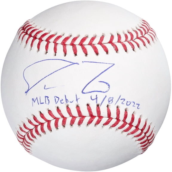 Spencer Torkelson Detroit Tigers Autographed Baseball with "MLB Debut 4-8-22" Inscription - Fanatics Authentic Certified