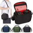 thumbnail image 1 of Spencer Waterproof Anti-shock Camera Equipment Bag Compatible for Nikon, Canon, Sony SLR/DSLR, Camera Shoulder Crossbody Bag, Blue, 1 of 9