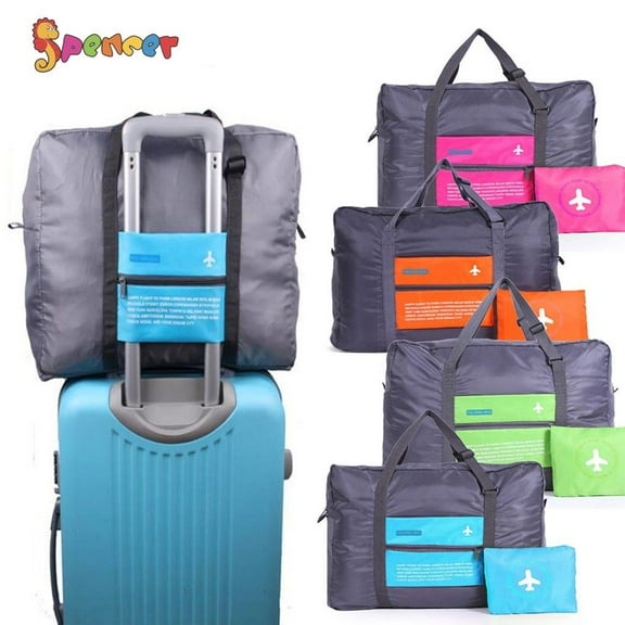 Spencer Waterproof Foldable Travel Luggage Duffle Bag Large capacity Baggage Storage Bag for Camping Sports Vacation