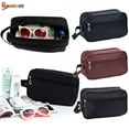 thumbnail image 1 of Spencer Waterproof Travel Toiletry Bag for Men & Women - Portable Shaving Dopp Kit Case Hanging Cosmetic Toiletry Pouch Organizer "Black", 1 of 8