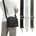 thumbnail image 1 of Spencer Wide Purse Strap Replacement Adjustable Nylon Shoulder Strap Crossbody Bag Handbag Strap, 59 Inch, Gray, 1 of 7