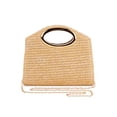 thumbnail image 1 of Spencer Women Crossbody Bag Summer Straw Purses Handmade Woven Clutch Bag Shoulder Handbag for Beach Travel, 1 of 10