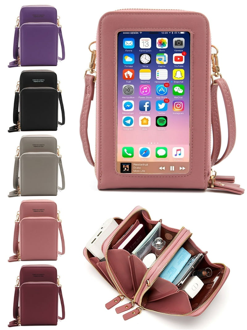 Spencer Women's Waterproof Crossbody Phone Case Wallet for