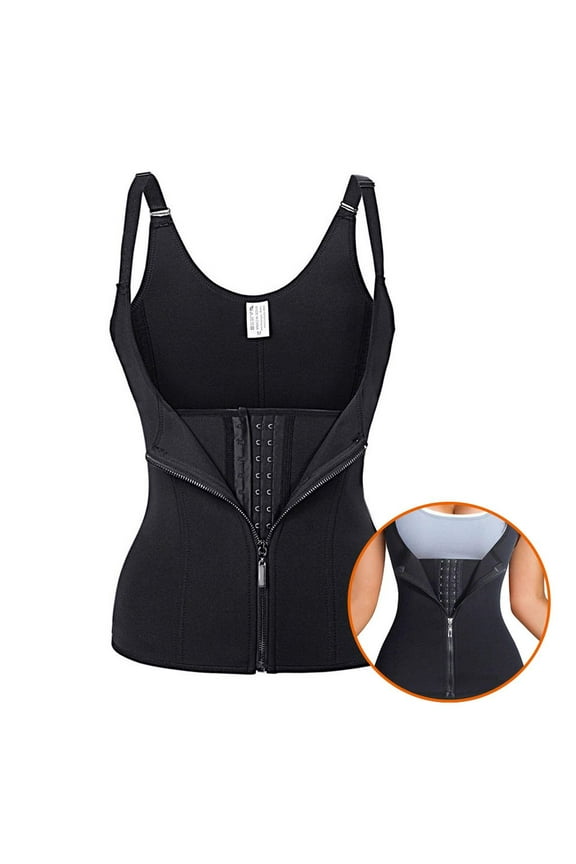 Women Sauna Vest Body Shaper Waist Trainer Cincher Shapewear Underbust Corset Vest "Size 3XL"