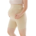 thumbnail image 1 of Spencer Womens Maternity Shapewear Shorts Over the Belly Workout Running Active Pregnancy Short Pants Sleep Shorts (L, Skin), 1 of 11