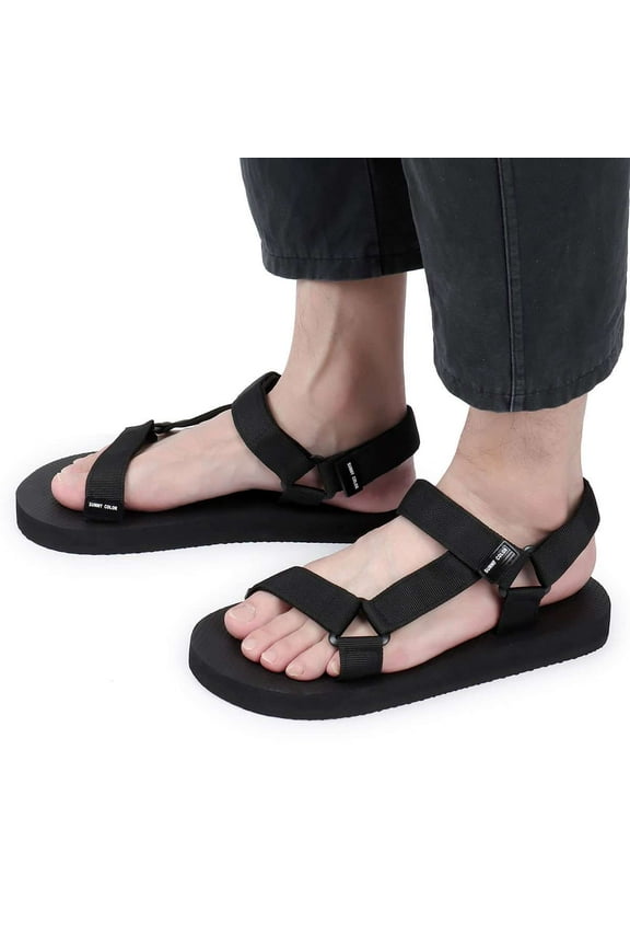 Womens Sport Sandals Mens Hiking Sandals with Arch Support Yoga Mat Insole Outdoor Universal Summer Casual Sandal Water Shoes Wide Width