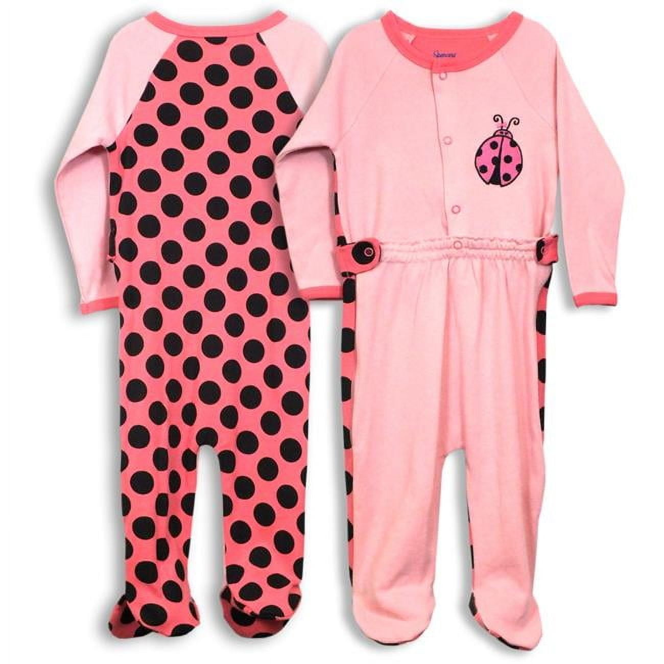 Spencers 9-12 Months Zip Leg Sleeper - Ladybug