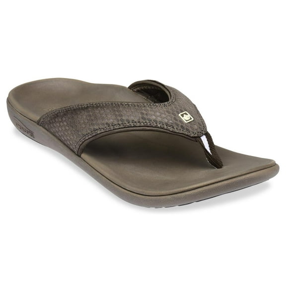 Spenco Breeze Men's Supportive Sandal - Major Grey