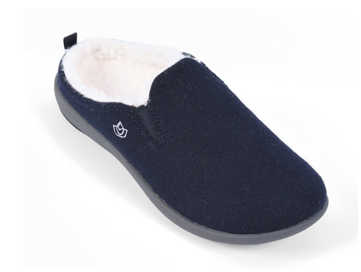Spenco Dundee Women's Arch Supportive Wool Slippers - Walmart.com
