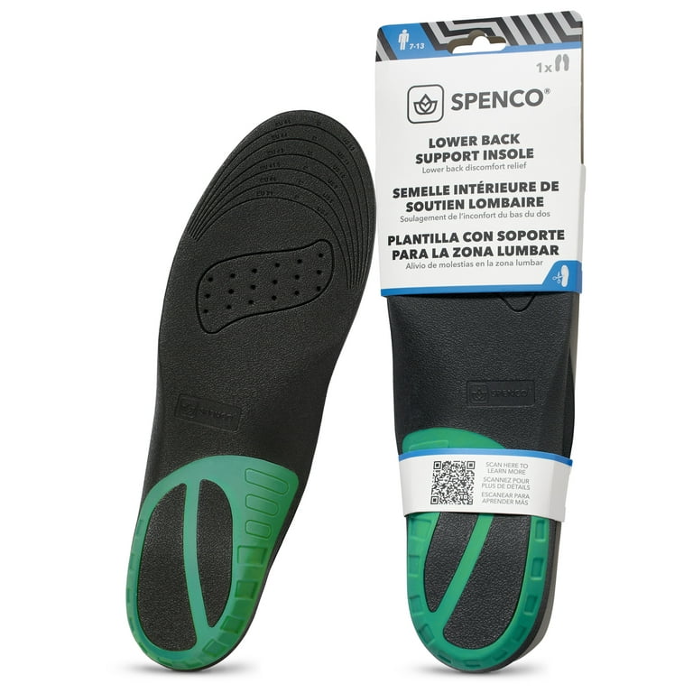 Spenco Lower Back Support Insole Trim-to-Fit