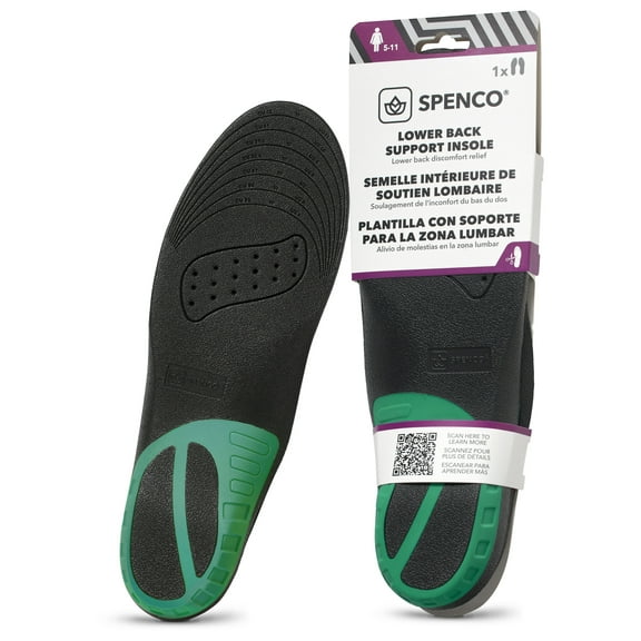 Spenco Lower Back Support Insole Trim-to-Fit