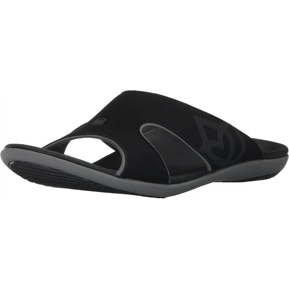 Spenco Men's Kholo Slide Sandal 7 Carbon/Pewter